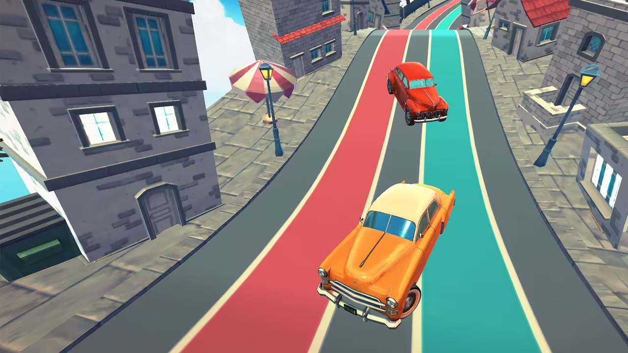 2 Player Crazy Racer