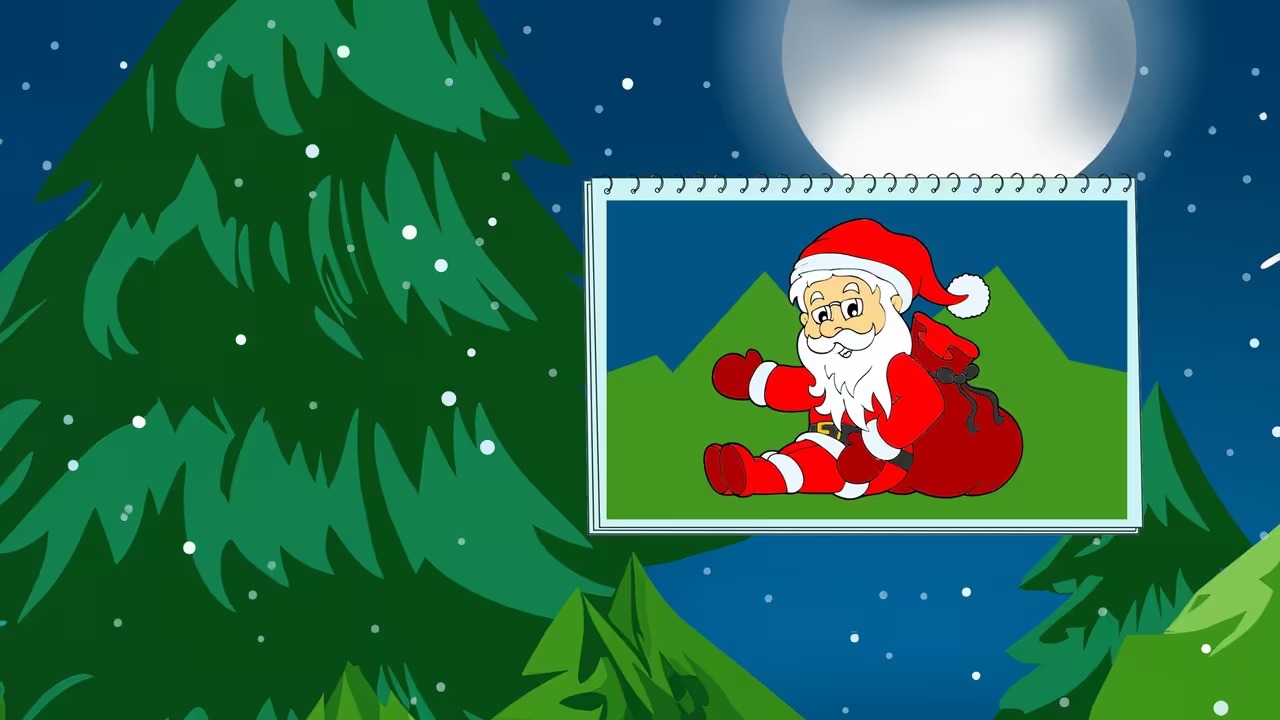 Santa Claus Coloring Book